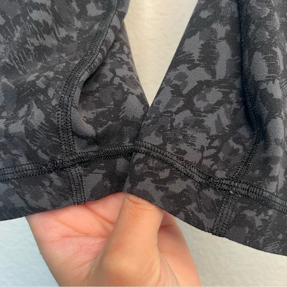Lululemon Align Pant II 25" Wild Thing Camo Deep Coal Multi 2 - Picture 4 of 16